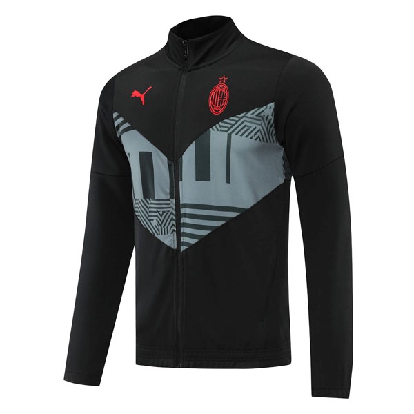 Chaqueta AC Milan 2022-23 Negro Gris